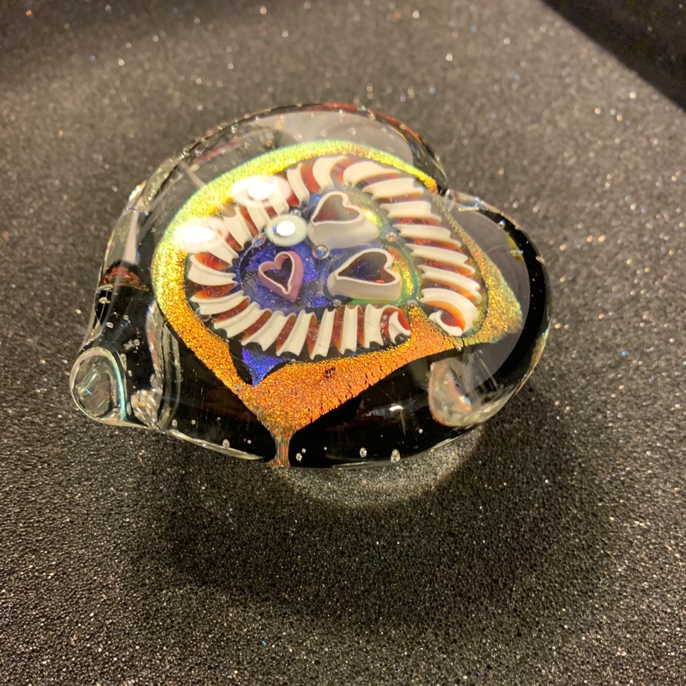 Randy Strong glass heart
